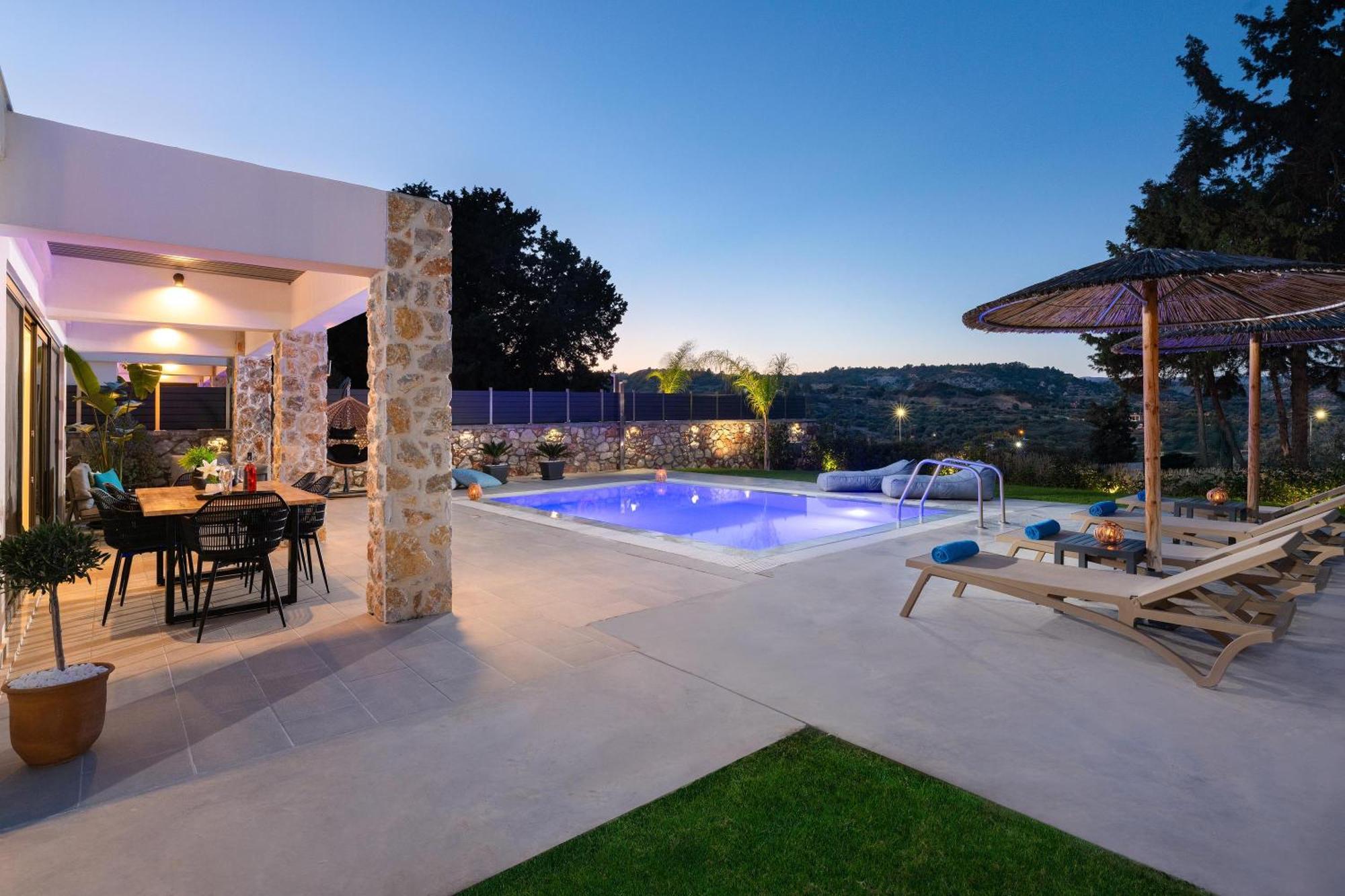 Aiora Luxury Villas Afando Esterno foto