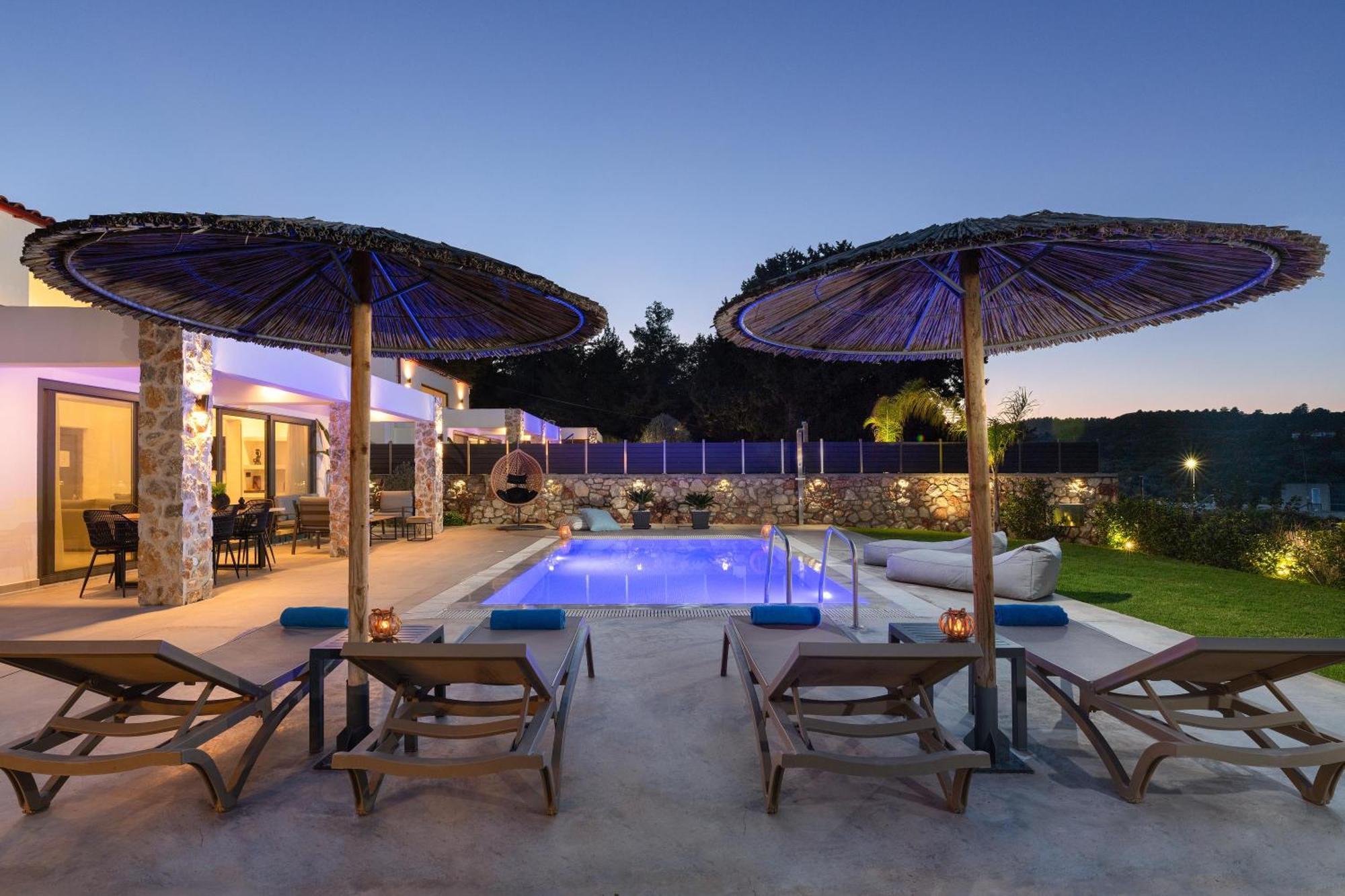 Aiora Luxury Villas Afando Esterno foto